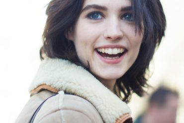 Model Manon Leloup at Zadig & Voltaire, Paris Fashion Week