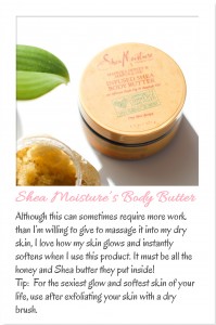 Armenyl's list and photograph Shea Moisture: Body Butter by Armenyl.com