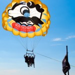 In the Summer, Paragliding in Ocean City by photograher Armenyl on Armenyl.com copyright