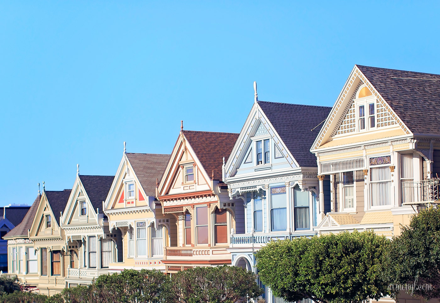 Painted Ladies San Francisco CA photographed by Armenyl.com photography