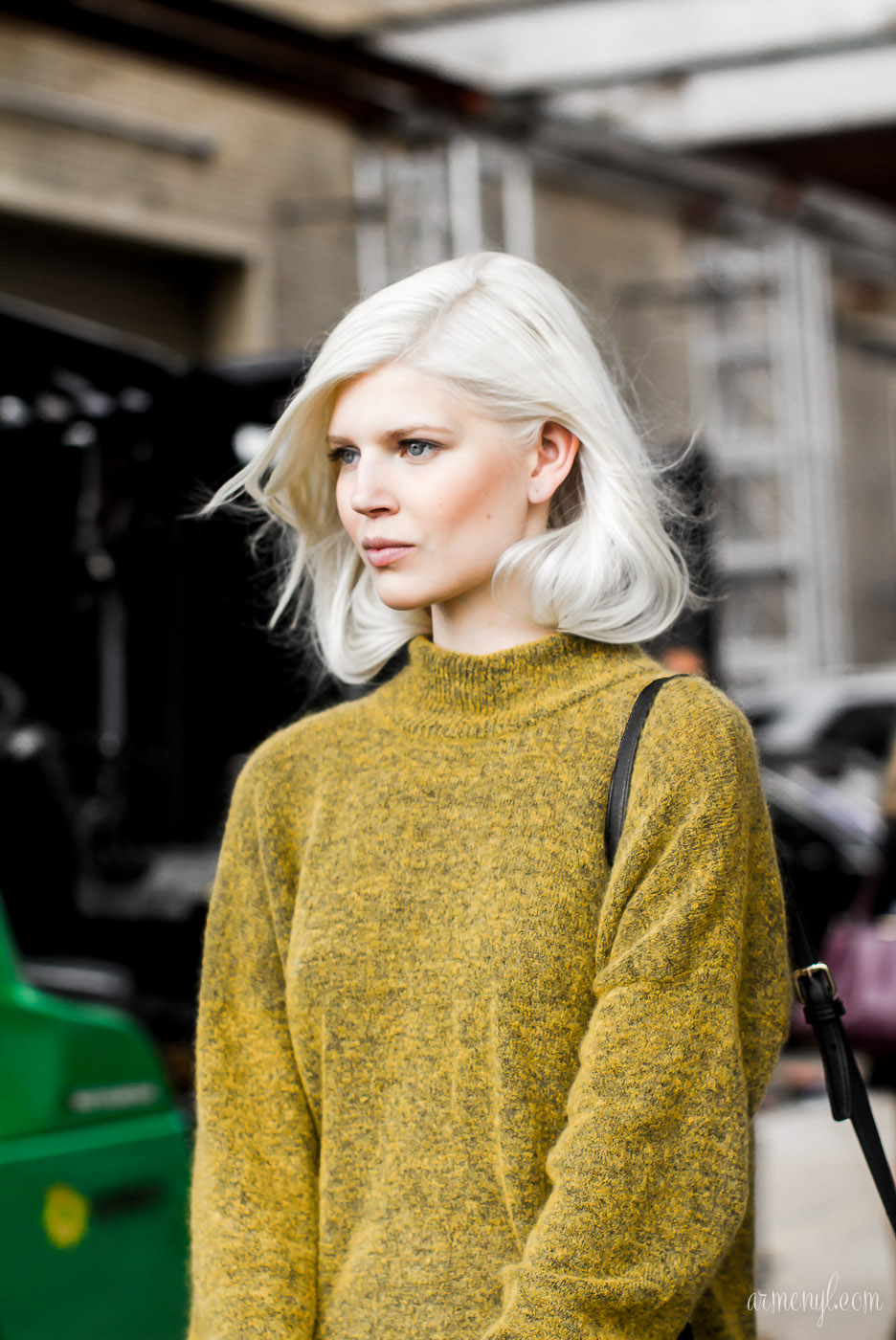 Street style photography of Ola Rudnicka by Armenyl.com