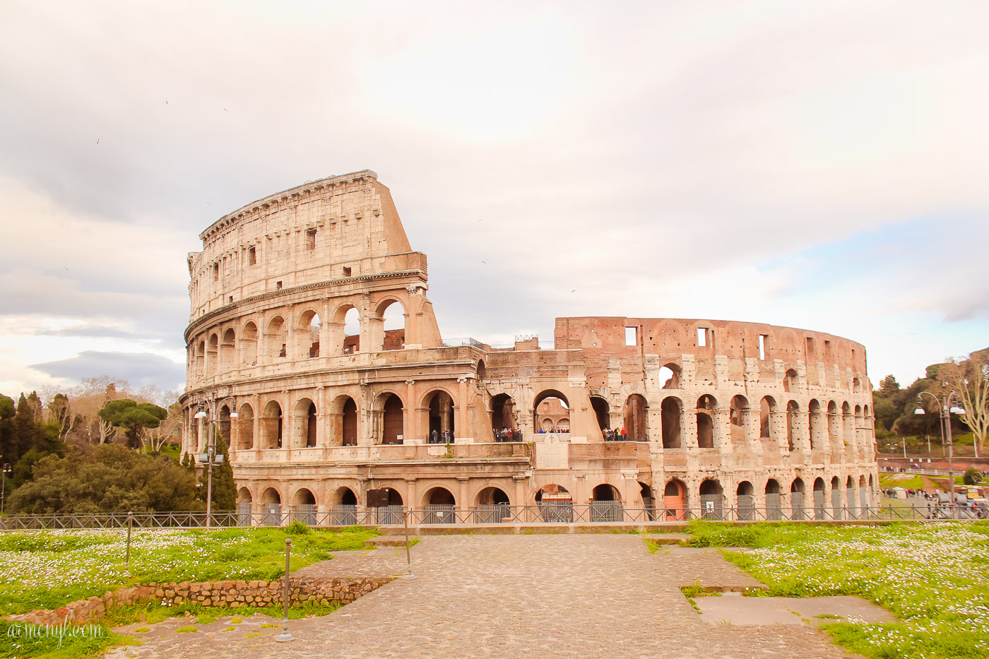 The Colosseum in Rome Italy photograph by Armenyl.com