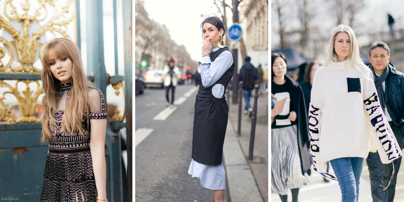 Street style looks from Paris Fashion Week | Armenyl.com