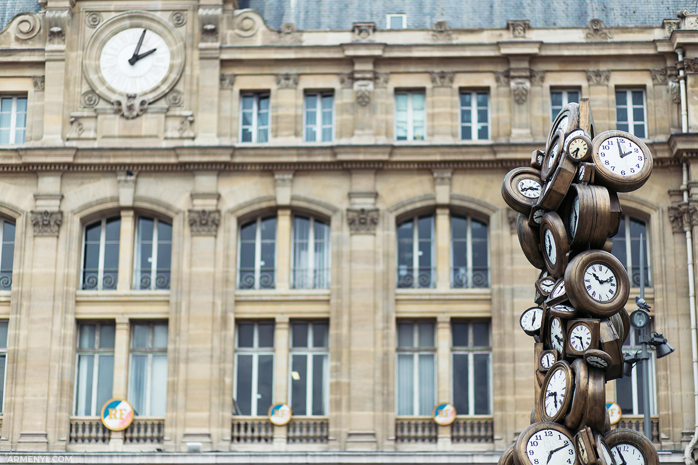 Gare Saint-Lazare Train Station in Paris 8e - Paris travel photography by Armenyl.com