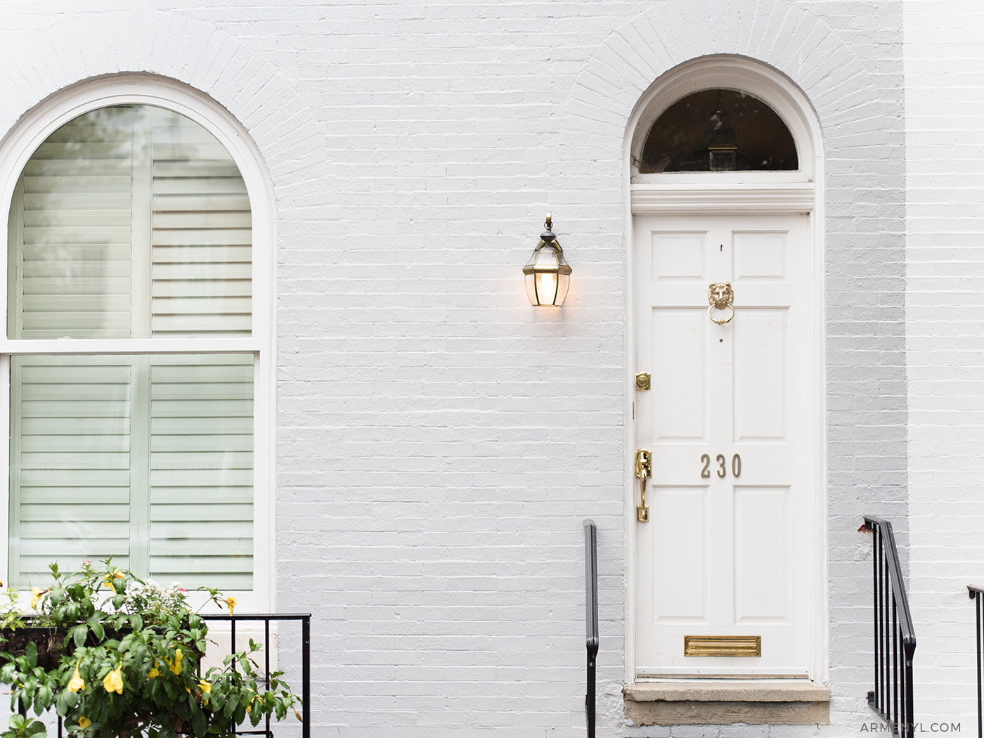 Beautiful Doors in Fed Hill Baltimore Maryland photograph by Armenyl