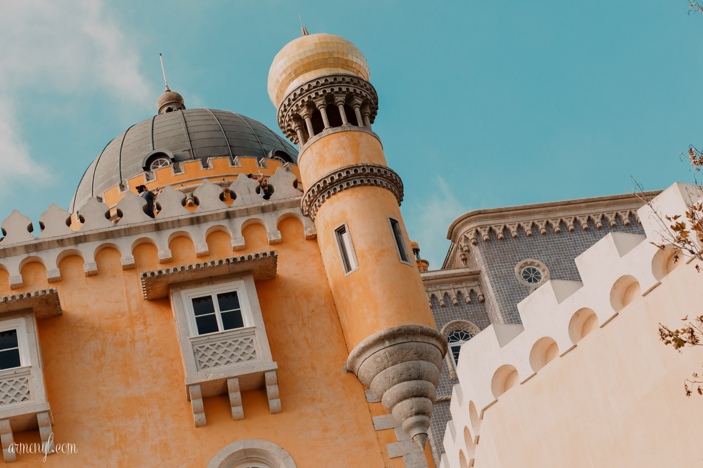 Postcard from Lisbon : Pena Palace Travel Photography by Armenyl