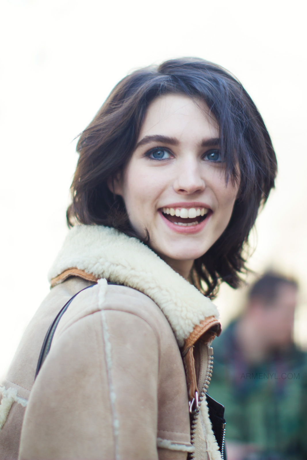 Model Manon Leloup at Zadig & Voltaire, Paris Fashion Week