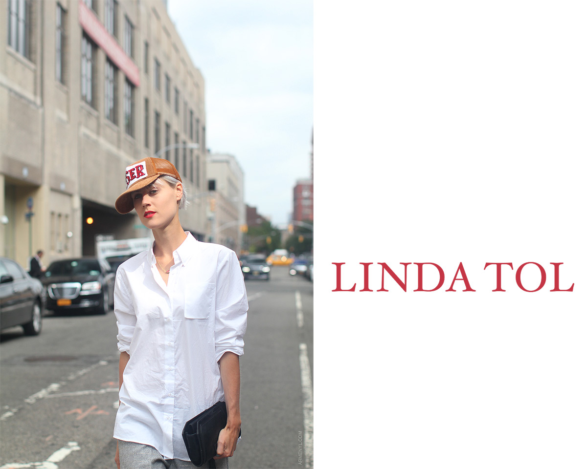 Linda Tol Street style at New Fashion Week photo by Armenyl.com