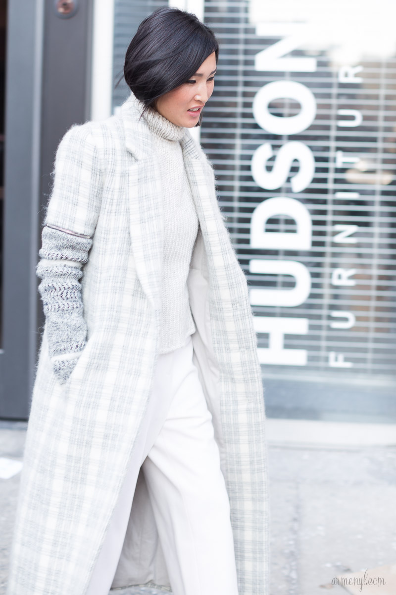 Gary Pepper- Nicole Warne Street style at New York Fashion Week FW 2015 by Armenyl.com