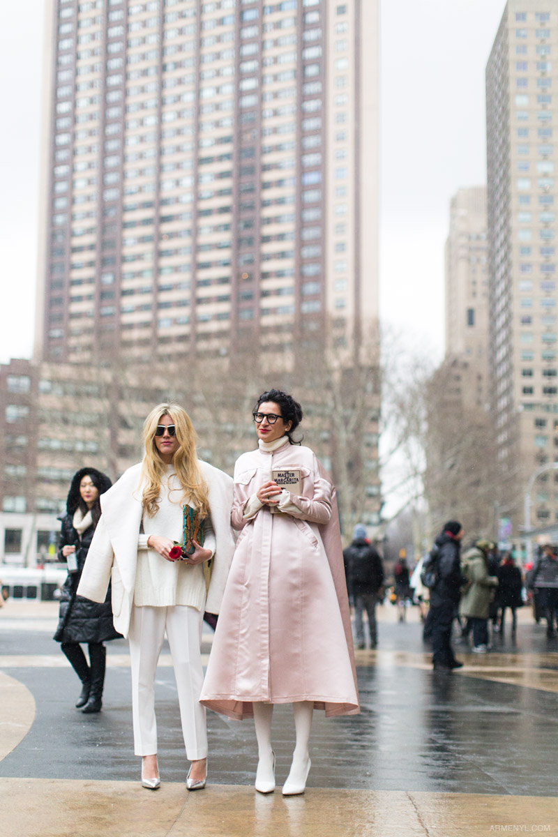 Pink at New York Fashion Week 2015 by Armenyl