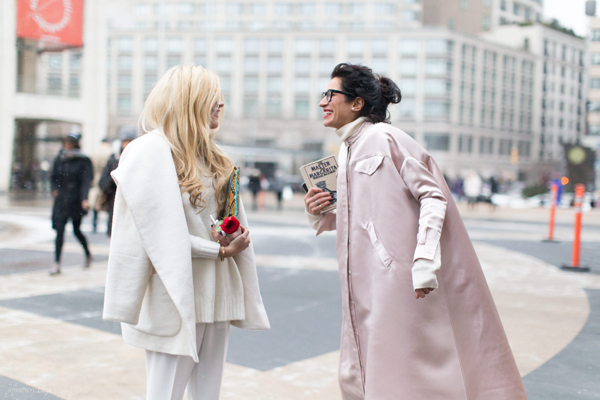 Pink at New York Fashion Week 2015 by Armenyl