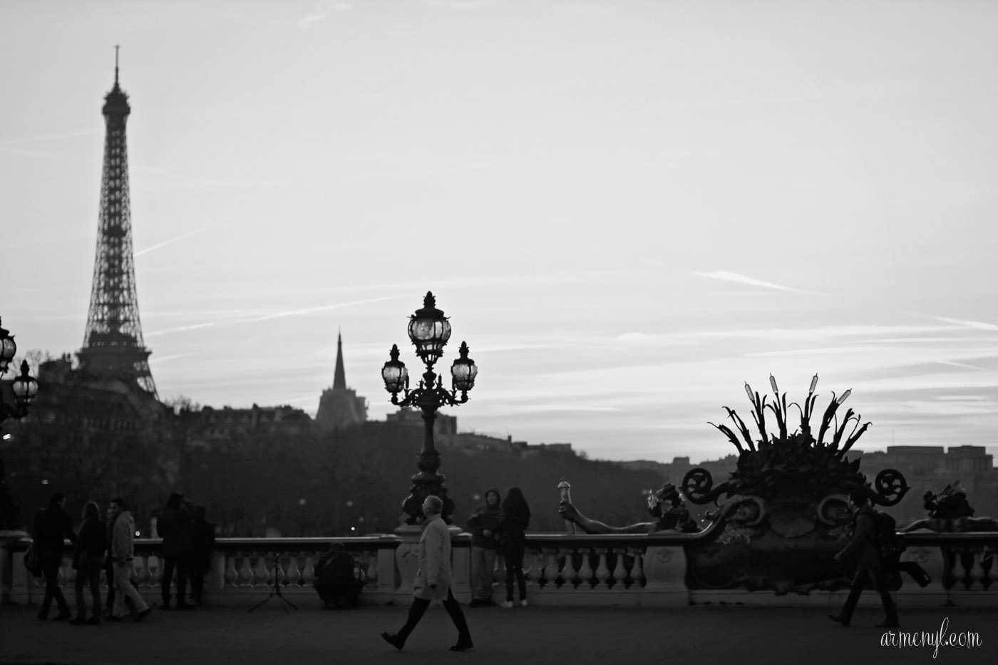 Pont Alexandre III photographed 