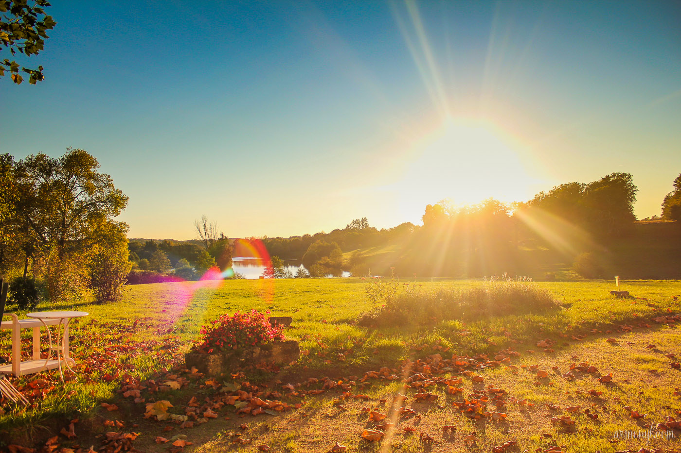 A fall afternoon in Limousin - a region in south-central France by Armenyl Travel photography