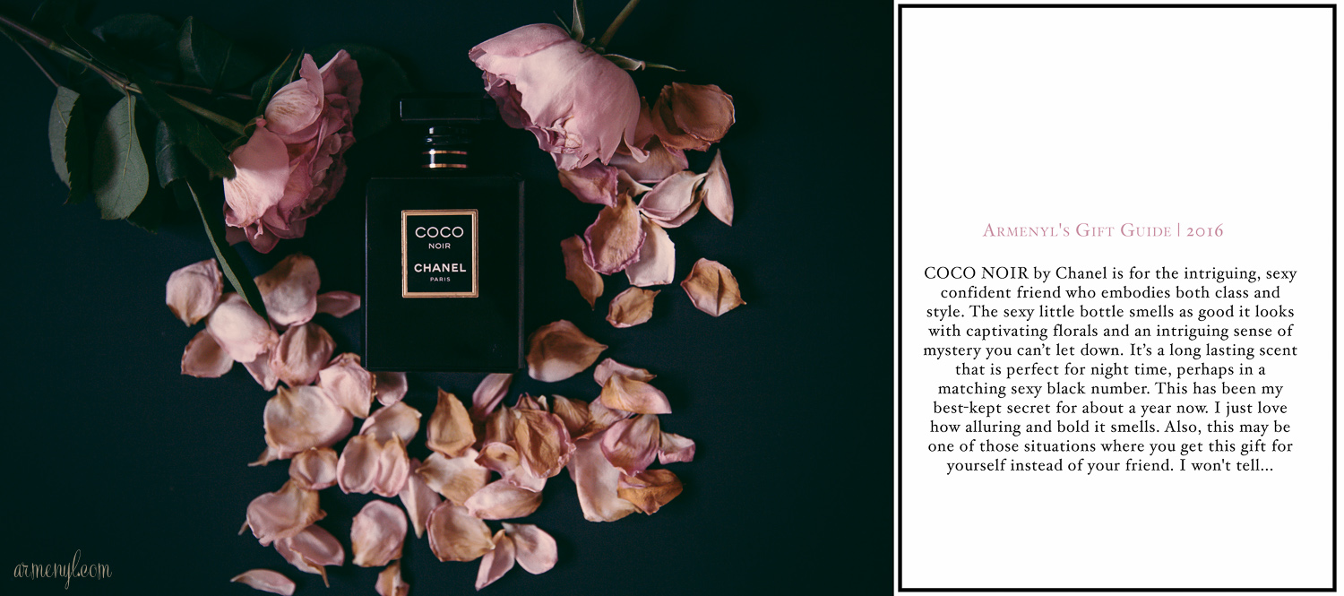 Chanel Noir - Armenyl 2016 Gift Guide creative direction and photography by Armenyl.com