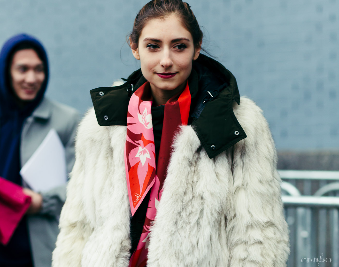 Street Style Jenny Walton of the Sartorialist at New York Fashion Week photo by Armenyl.com