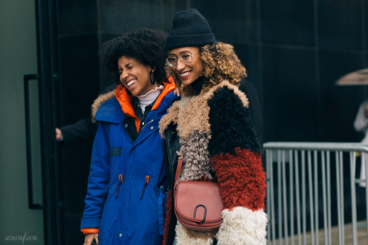 Teen Vogues Elaine Welteroth at New York Fashion Week photo by Armenyl.com