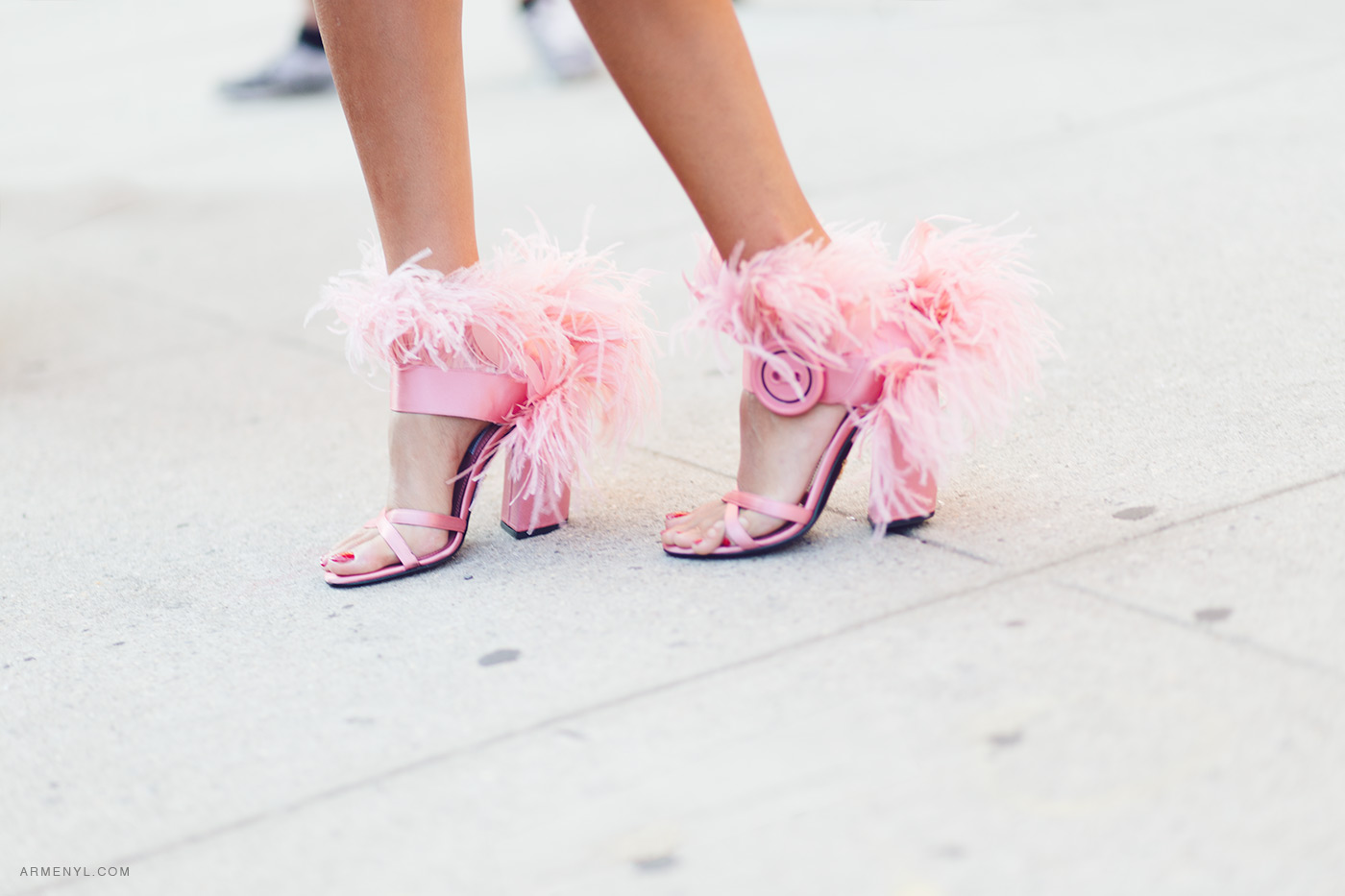 DVF Street Style New York Fashion Week S/S 2018 photographed by Armenyl