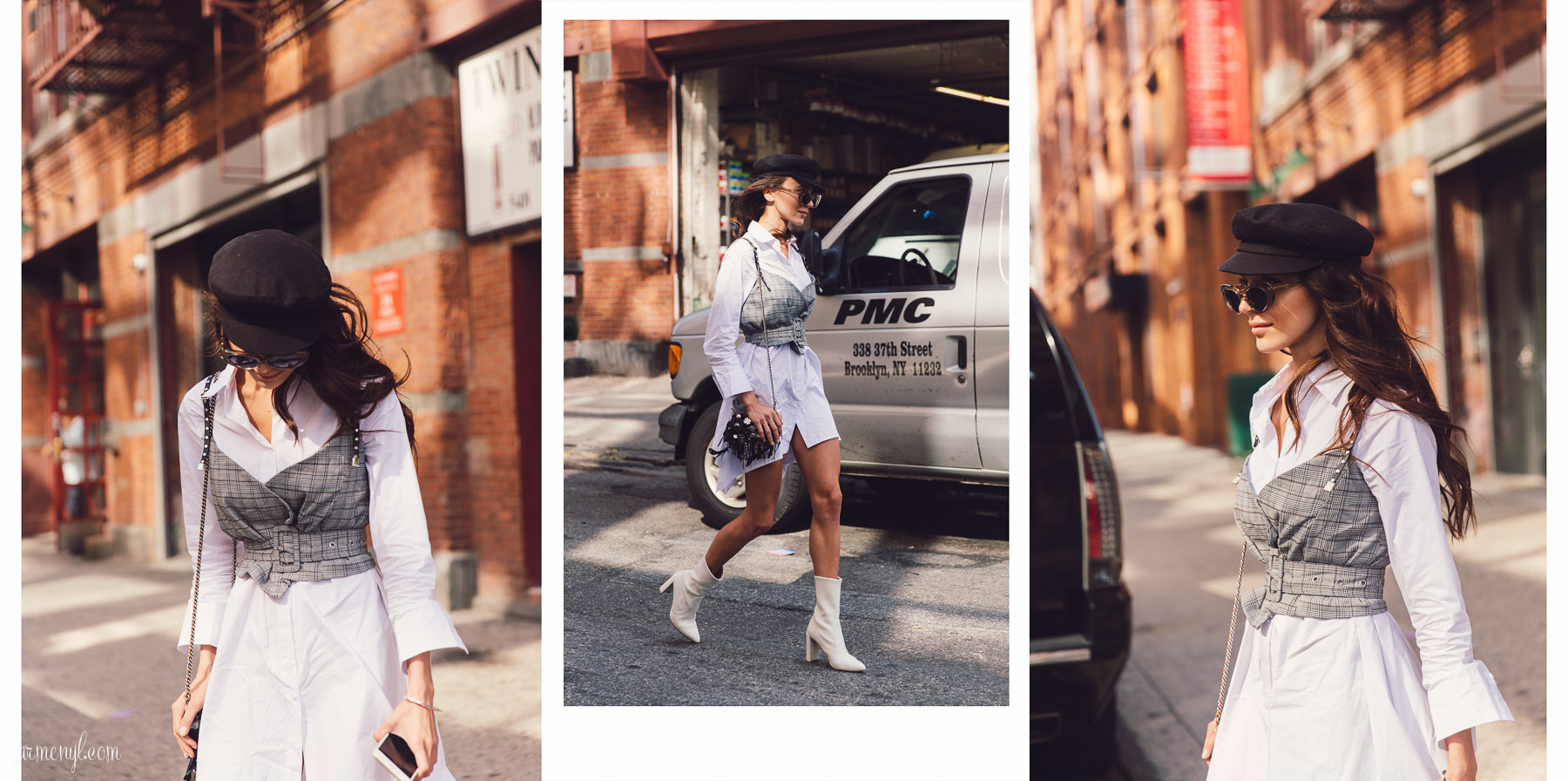 Street style Looks At 31 Philip Lim New York Fashion Week SS 2018 September 11 photographed By Street style photographer Armenyl