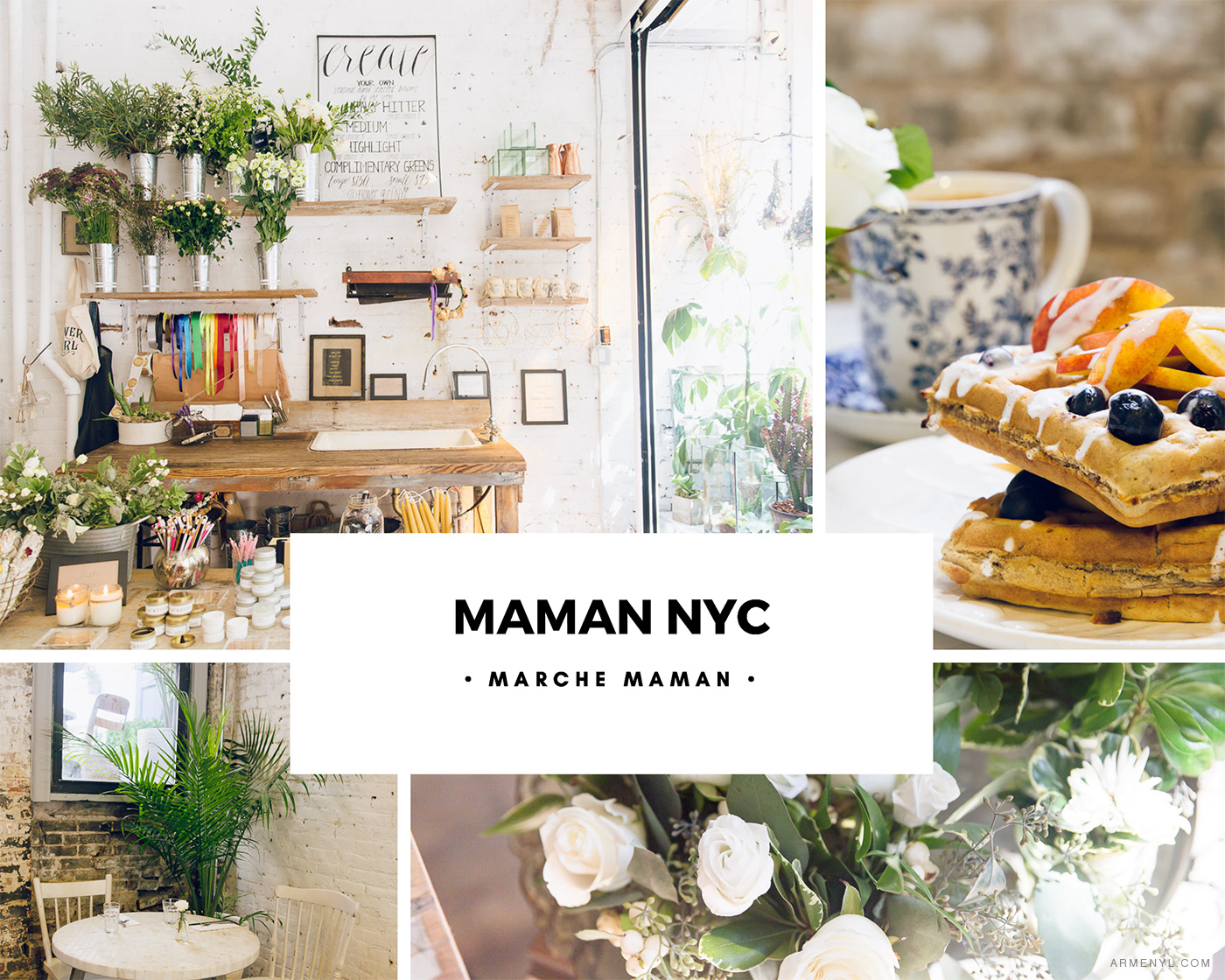 New York City Guide: the most Instagram worthy spots in NYC Featuring Maman NYC photo by Armenyl