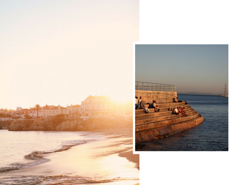 My trip to Cascais, Estoril Portugal Beach photography by Armenyl Travel Photography