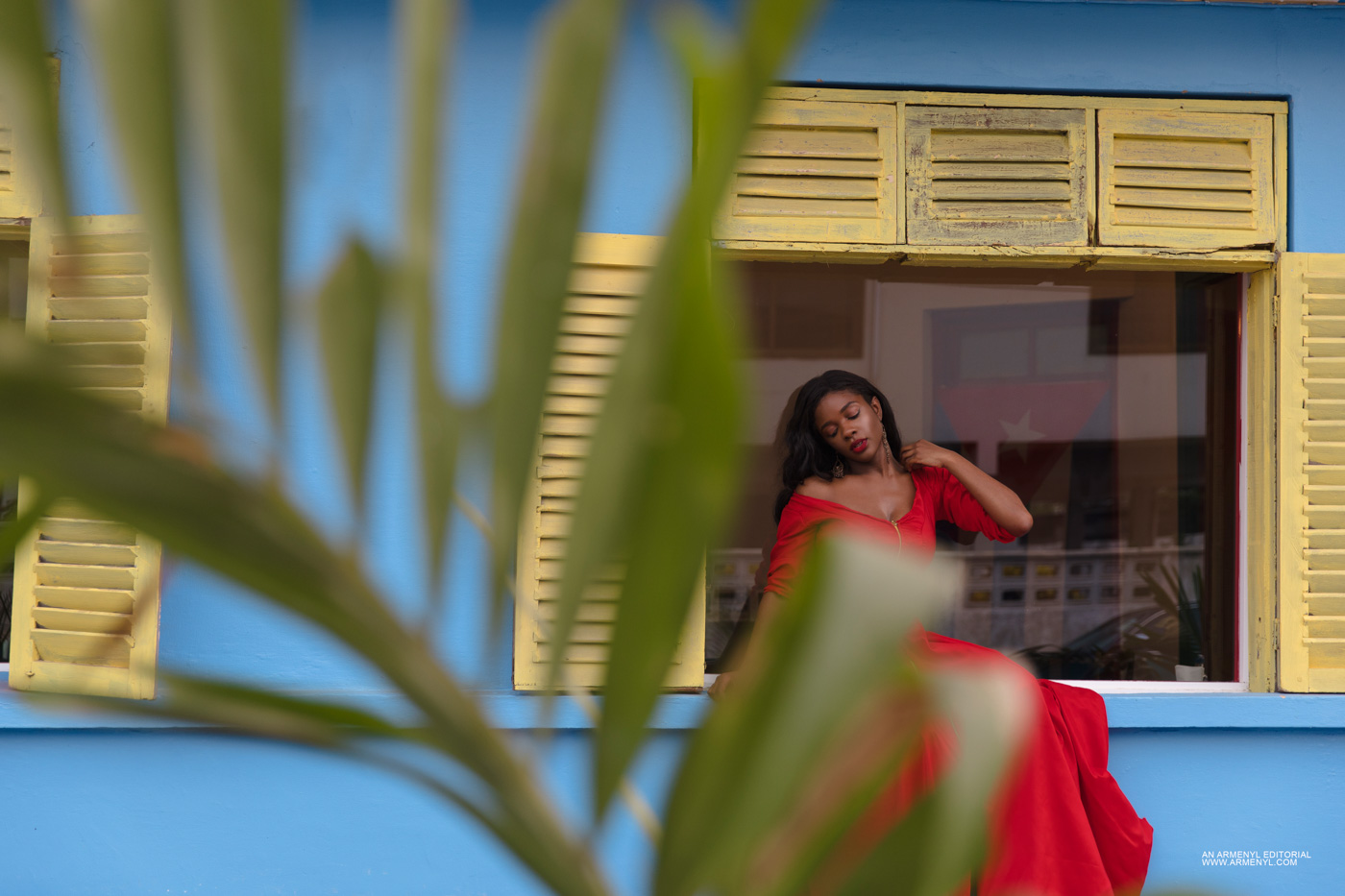 Carmen - A self-produced cuban fashion editorial by Armenyl - Armenyl plays the role of model, photographer, costume designer and creative director in this Little Havana inspired editorial