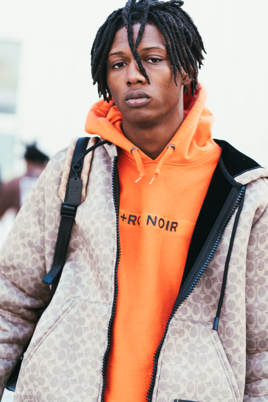 Models at Coach FW 18 Show at New York Fashion Week by Armenyl