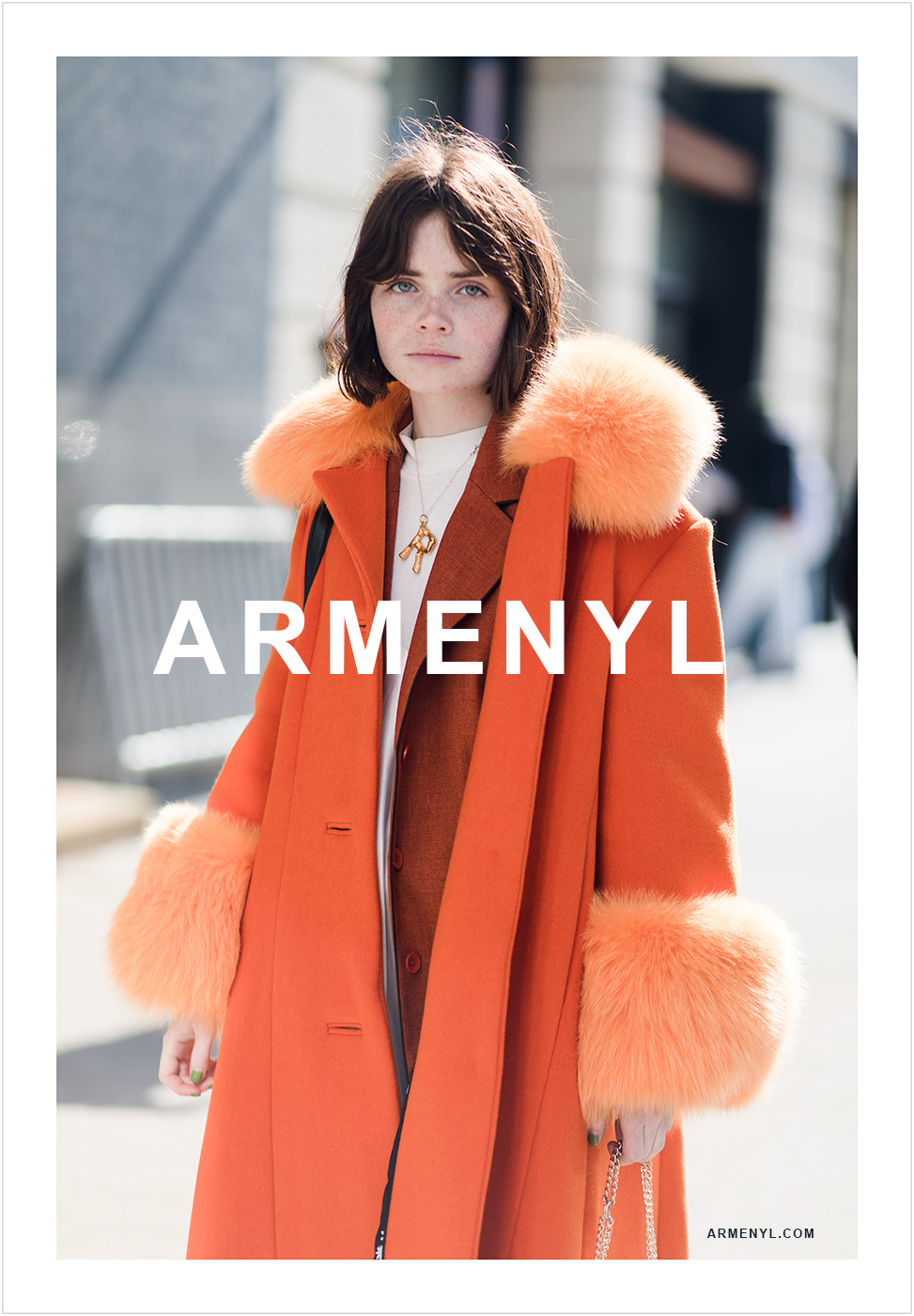 Reese Blustein of Double-exposure at New York Fashion Week Street style Fashion Looks photo by Armenyl