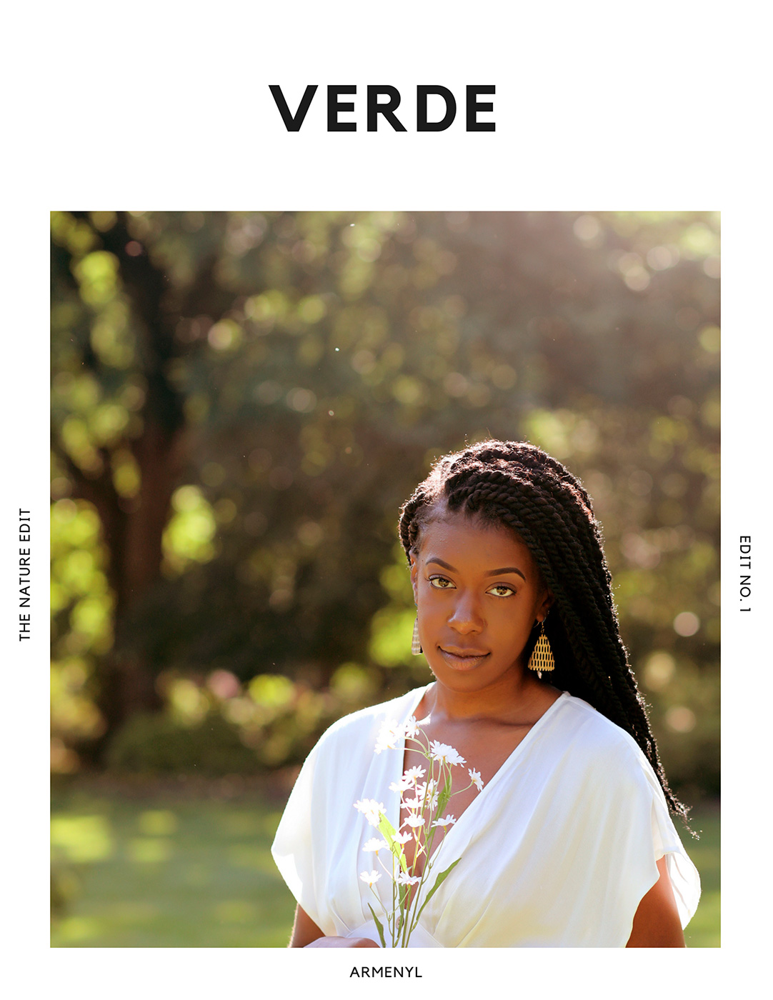 verde a nature inspired fashion editorial by Armenyl