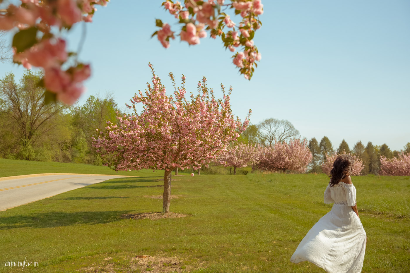 Daydreaming: a Spring summer fashion story by Armenyl featuring white summer lace dress , centennial park maryland