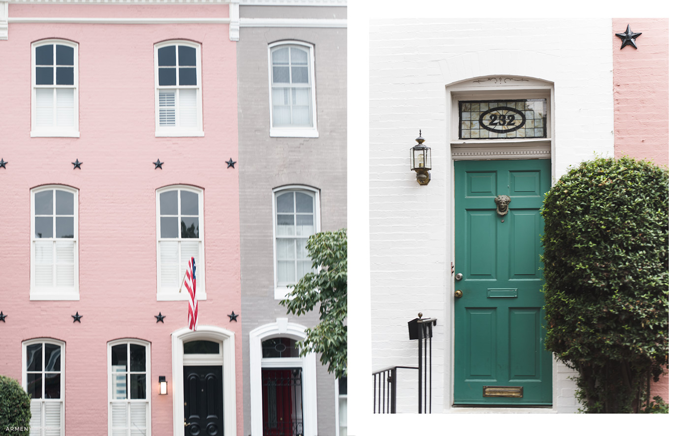 Pretty Doors in Federal Hill Baltimore Maryland photograph by Armenyl