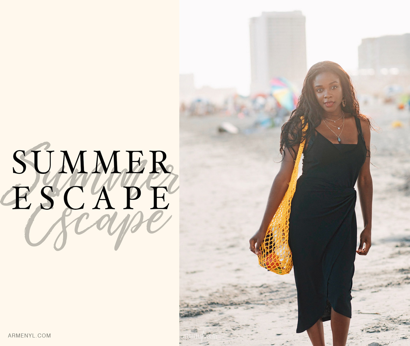 A summer escape in the winter by travel fashion blogger Armenyl